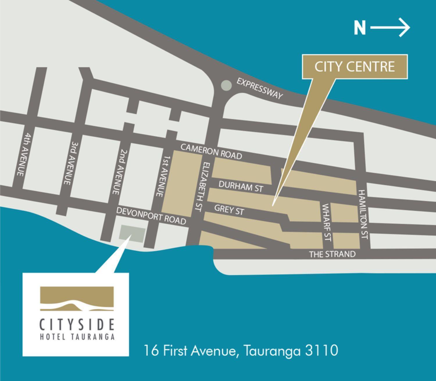 Cityside Hotel Tauranga Luaran gambar